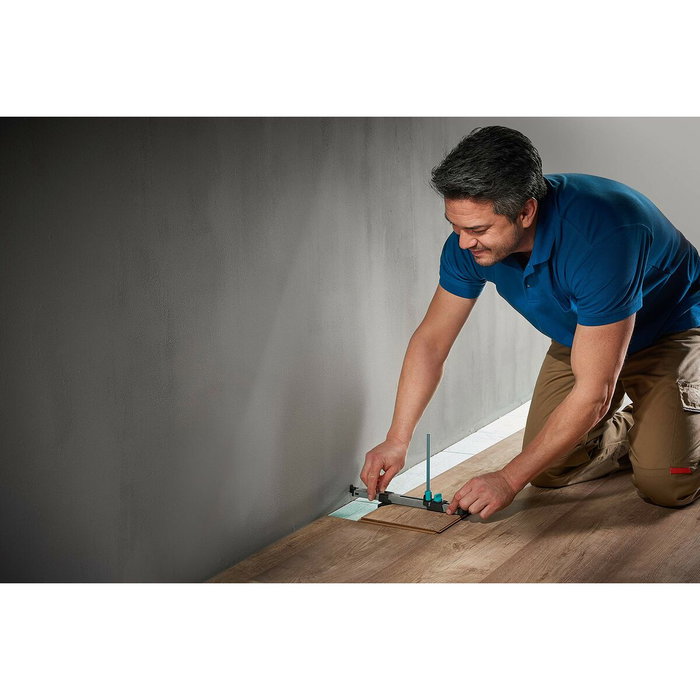 Wolfcraft Set para suelos perfectos ajuste de suelos laminados y de diseño