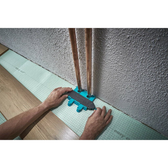 Wolfcraft Set para suelos perfectos ajuste de suelos laminados y de diseño
