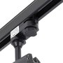Foco de Carril Trifásico 30W COB CCT Negro (3000-6000K)