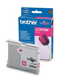 Cartucho Inkjet Brother Lc 970M Magenta Mfc-135/150/235/260 (300 Pag.)