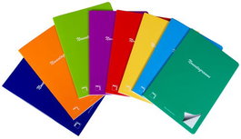 Libreta Pacsa Noventagramos A4 48 Hojas 5X5 Surtido (8 Col.) (Set de 6)