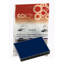 Colop Almohadilla E-35 Azul Blister - 2U -