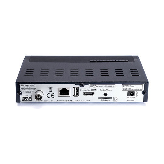 Xoro HRT 8730 HD Receiver DVB-T2/C Full HD con PVR y USB
