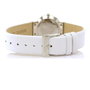 Bering 10729-854 con correa de piel blanca y caja plateada