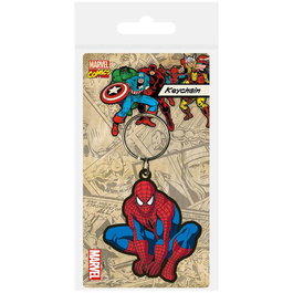 Pyramid Llavero Decorativo Marvel - Spider-Man en Posición Agachada