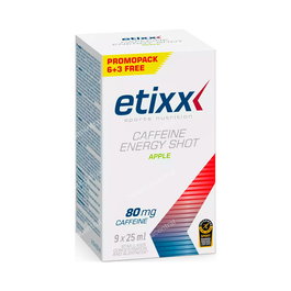 ETIXX Caffeine Shot 9Udx25 Ml Bebida Energética