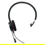 Jabra Headset Evolve 20 / 4993-829-269 Black - Auricular con micrófono para oficina