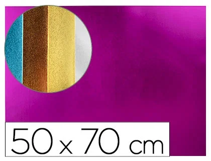 Liderpapel Goma eva metalizada rosa 50x70 cm espesor 2 mm Liderpapel Goma eva metalizada rosa 50x70 cm espesor 2 mm