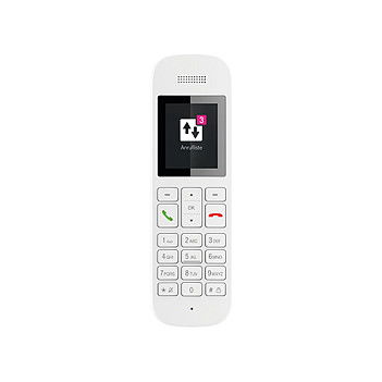 Telekom Sinus A12 Teléfono DECT Inalámbrico con Contestador Automático, Blanco, 2 Pulgadas de Pantalla TFT, Base Incluida Telekom Sinus A12 Teléfono DECT Inalámbrico con Contestador Automático, Blanco, 2 Pulgadas de Pantalla TFT, Base Incluida