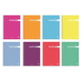 Pacsa Cuaderno microperforado tapa PP 100h 90g cuadrícula 5x5 A4 colores surtidos