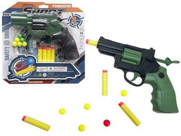 Rama Revolver Lanzadardos y Bolas para Niños 3+ Años, 26x27x3,5 cm