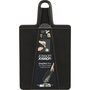 Joseph Joseph Chop2Pot Plus Regular Negro, Tabla de cortar plegable con mango suave