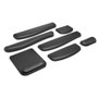Kensington Reposamuñecas ErgoSoft™ para teclados finos y compactos, Negro