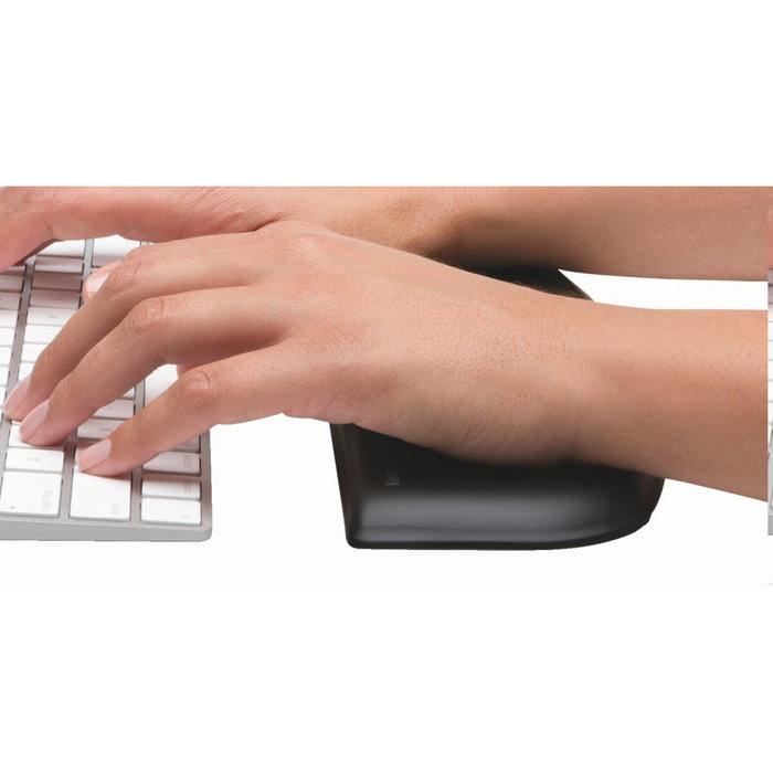 Kensington Reposamuñecas ErgoSoft™ para teclados finos y compactos, Negro Kensington Reposamuñecas ErgoSoft™ para teclados finos y compactos, Negro