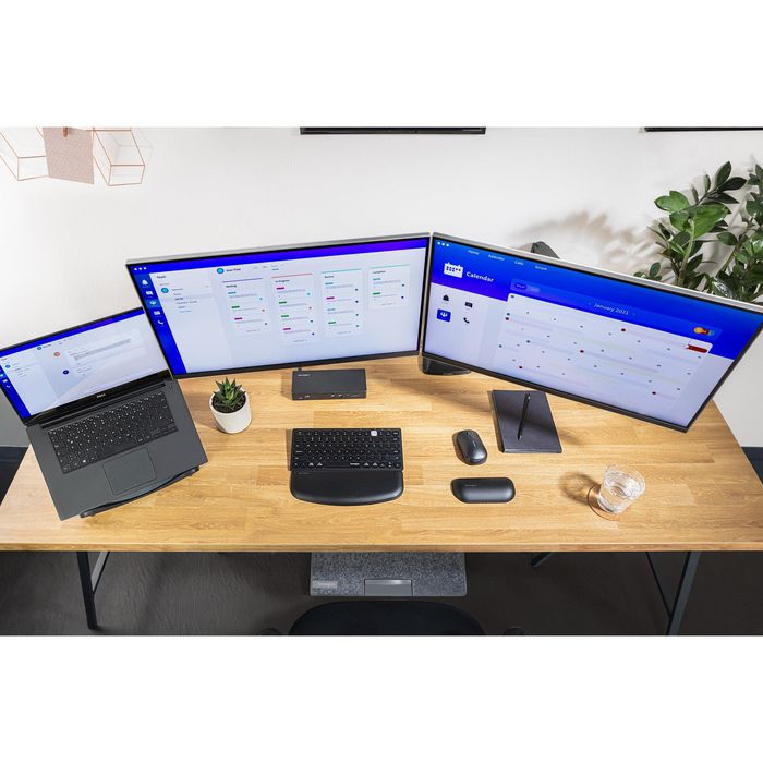 Kensington Reposamuñecas ErgoSoft™ para teclados finos y compactos, Negro Kensington Reposamuñecas ErgoSoft™ para teclados finos y compactos, Negro