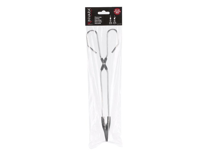 Kinvara Pinza Cocina Acero Negro 33 x 5 x 9 cm (Set de 24)
