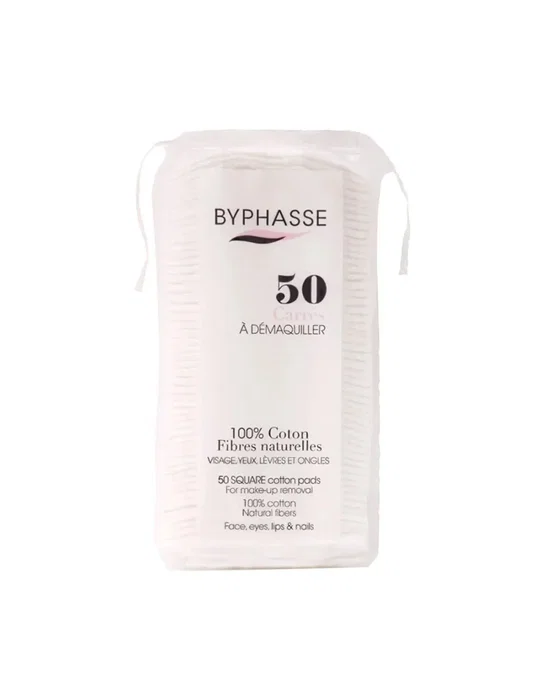 Byphasse Discos desmaquillantes, 50 pzs Byphasse Discos desmaquillantes, 50 pzs