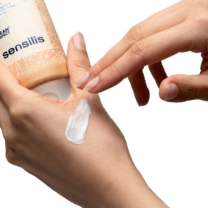 Sensilis Gel-Crema Hidratante y Refrescante Facial SPF50+ 250 ml - Protector Solar de Alta Protección con Antienvejecimiento, Resistente al Agua
