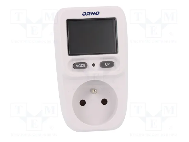 ORNO OR-WAT-419 Controlador de Potencia LCD 16A