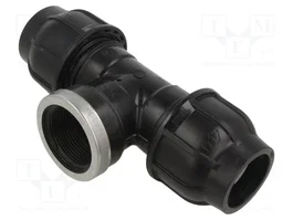 GEBO Conector de apriete Plast en polipropileno 40 x 1 1/2'' x 40