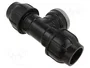 GEBO Conector de apriete Plast en polipropileno 40 x 1 1/2'' x 40