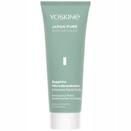 Yoskine Japan Pure Exfoliante limpiador con microdermoabrasión de zafiro 75 ml