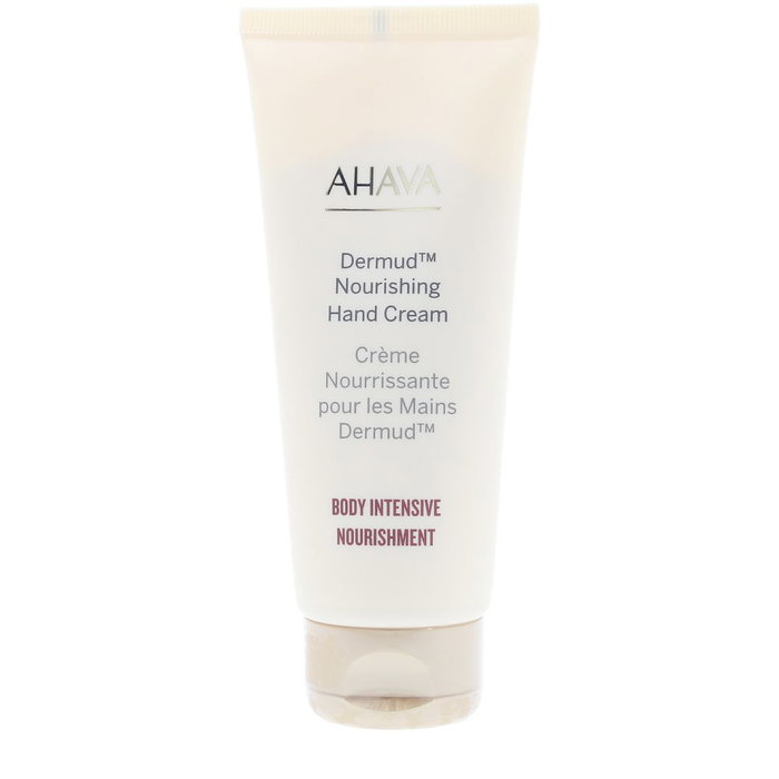 AHAVA Dermud Nourishing Crema de Manos Intensiva 100 ml - Hidratante con Barro del Mar Muerto, Manteca de Karité y Jojoba AHAVA Dermud Nourishing Crema de Manos Intensiva 100 ml - Hidratante con Barro del Mar Muerto, Manteca de Karité y Jojoba