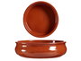 La Dehesa Cazuela Abombada Barro Refractario 24 cm Miel Color (Set de 8)