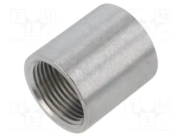 GEBO Conector de articulación larga y redonda G 1 hembra-hembra