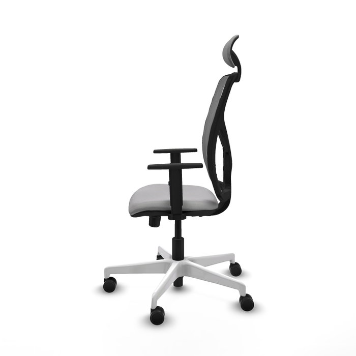 PIQUERAS Y CRESPO Silla de oficina Motilla con mecanismo Sincro/Traslack, Gris y Gris claro PIQUERAS Y CRESPO Silla de oficina Motilla con mecanismo Sincro/Traslack, Gris y Gris claro