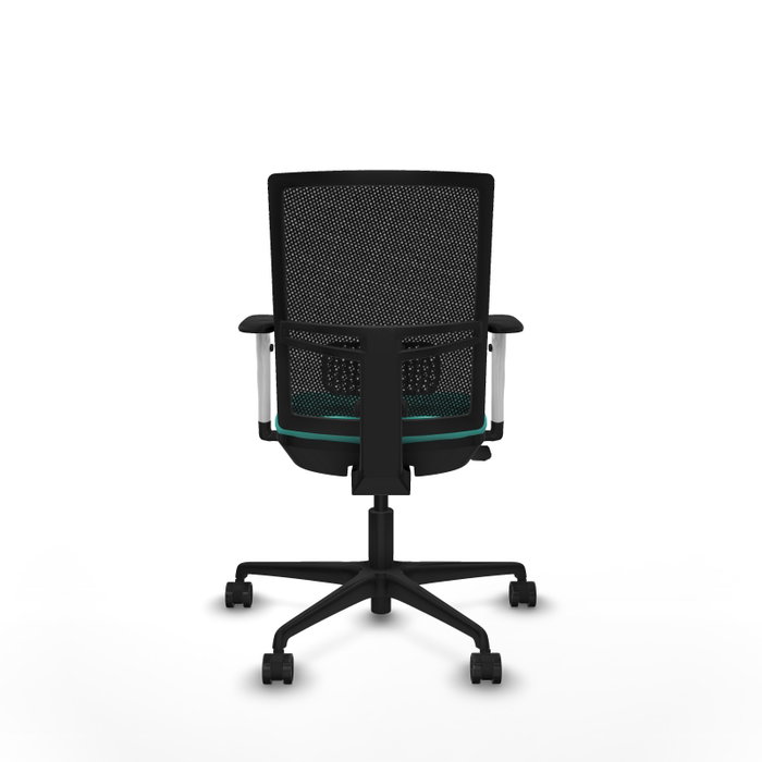 PIQUERAS Y CRESPO Silla de oficina Yunquera con mecanismo Sincro/Traslack Turquesa y Negro PIQUERAS Y CRESPO Silla de oficina Yunquera con mecanismo Sincro/Traslack Turquesa y Negro