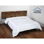 Lovely Home LOV3701393718806 Edredón 240 x 260 cm Ligero 280 g/m² Antiácaros 2 personas Blanco