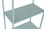 DKD Home Decor - Estantería Urban Arc Turquesa - 4 Baldas Desmontable - Metal 30 x 183.5 x 60 cm