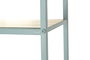 DKD Home Decor - Estantería Urban Arc Turquesa - 4 Baldas Desmontable - Metal 30 x 183.5 x 60 cm