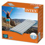 Intex Colchón inflable de camping para 1 persona - Gris