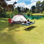 Intex Colchón inflable de camping para 1 persona - Gris