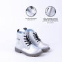 Botas Casual Infantiles Frozen Azul Luces LED 34
