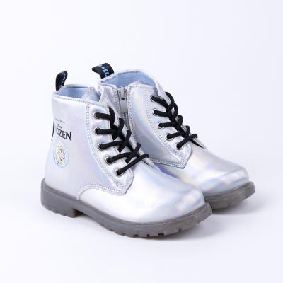 Botas Casual Infantiles Frozen Azul Luces LED 34
