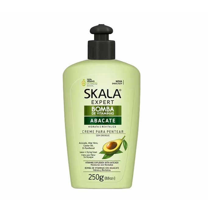 Skala Crema para Peinar Bomba Vitaminas Abacate 250g Skala Crema para Peinar Bomba Vitaminas Abacate 250g