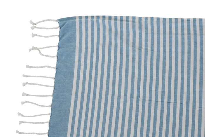 DKD Home Decor Toalla Atlantico 6 Unidades Azul Rojo Blanco 170 x 90 x 1 cm