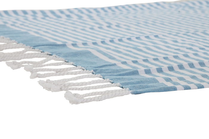 DKD Home Decor Toalla Atlantico 6 Unidades Azul Rojo Blanco 170 x 90 x 1 cm