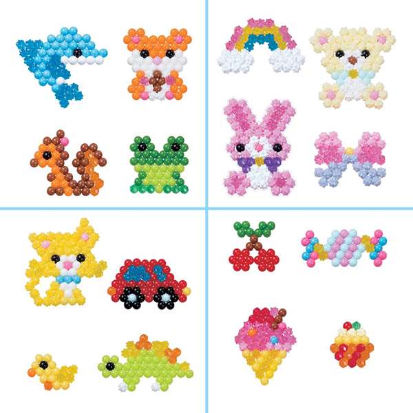 Aquabeads Maletín de Principiantes con 900 Abalorios y FlipTray Aquabeads Maletín de Principiantes con 900 Abalorios y FlipTray