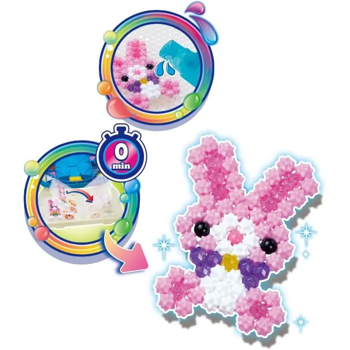 Aquabeads Estuche de Iniciación con 900 Perlas de Colores y Estrellas para Niños a Partir de 4 Años