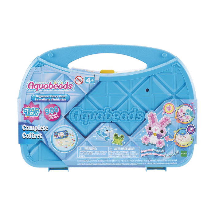 Aquabeads Maletín de Principiantes con 900 Abalorios y FlipTray Aquabeads Maletín de Principiantes con 900 Abalorios y FlipTray