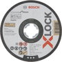Bosch X-LOCK Discos de Corte Standard para Inox 125mm 1mm (Pack de 10)