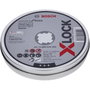 Bosch X-LOCK Discos de Corte Standard para Inox 125mm 1mm (Pack de 10)