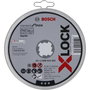 Bosch X-LOCK Discos de Corte Standard para Inox 125mm 1mm (Pack de 10)