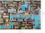 Bopster 8-Bit Pixel Puzzle London Level 3 1000 Piezas