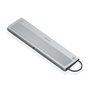 Aisens USB-C Dock 12 en 1 Gris ASUC-12P020-GR con 2xHDMI, DP, RJ45 y PD 100W
