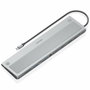 Aisens USB-C Dock 12 en 1 Gris ASUC-12P020-GR con 2xHDMI, DP, RJ45 y PD 100W